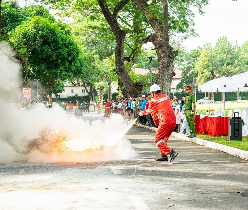 Bế mạc Hội thi An toàn vệ sinh viên giỏi ngành Dầu khí lần thứ X năm 2024