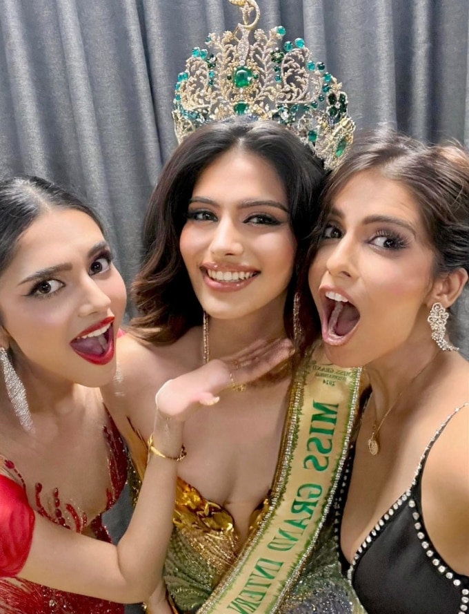 Nhan sắc xinh đẹp đầy mê hoặc của mẹ và em gái của  tân Miss Grand International 2024 gây ngỡ ngàng - Ảnh 4.