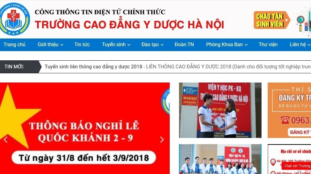 Trường CĐ Y Dược Hà Nội tuyển sinh “chui”