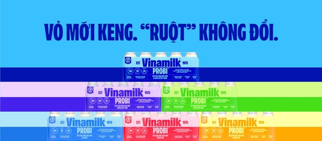 Nhiều sản phẩm Vinamilk đồng loạt đổi “áo” mới trong thời gian qua