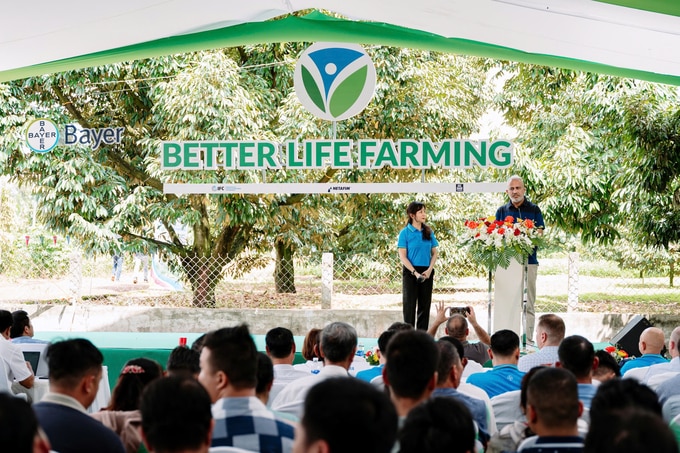 Lễ ra mắt dự án Better Life Farming. Ảnh: Hồng Thủy.