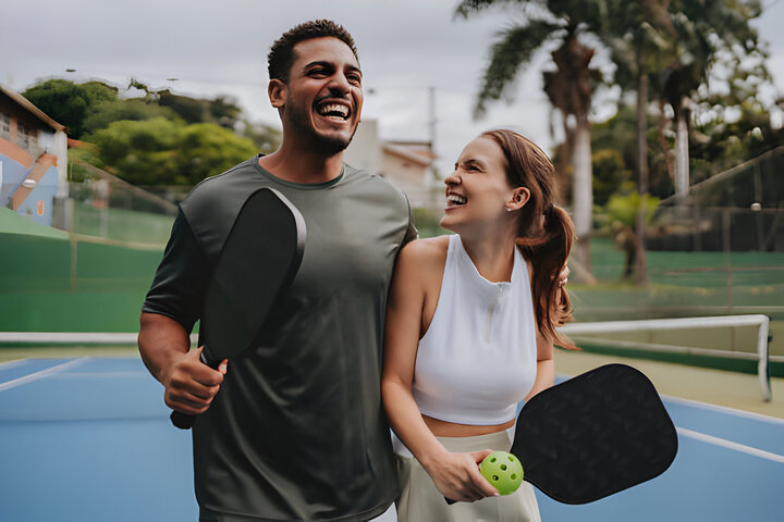 Bộ trang phục chơi pickleball có nhiều mức giá để người chơi chọn lựa.