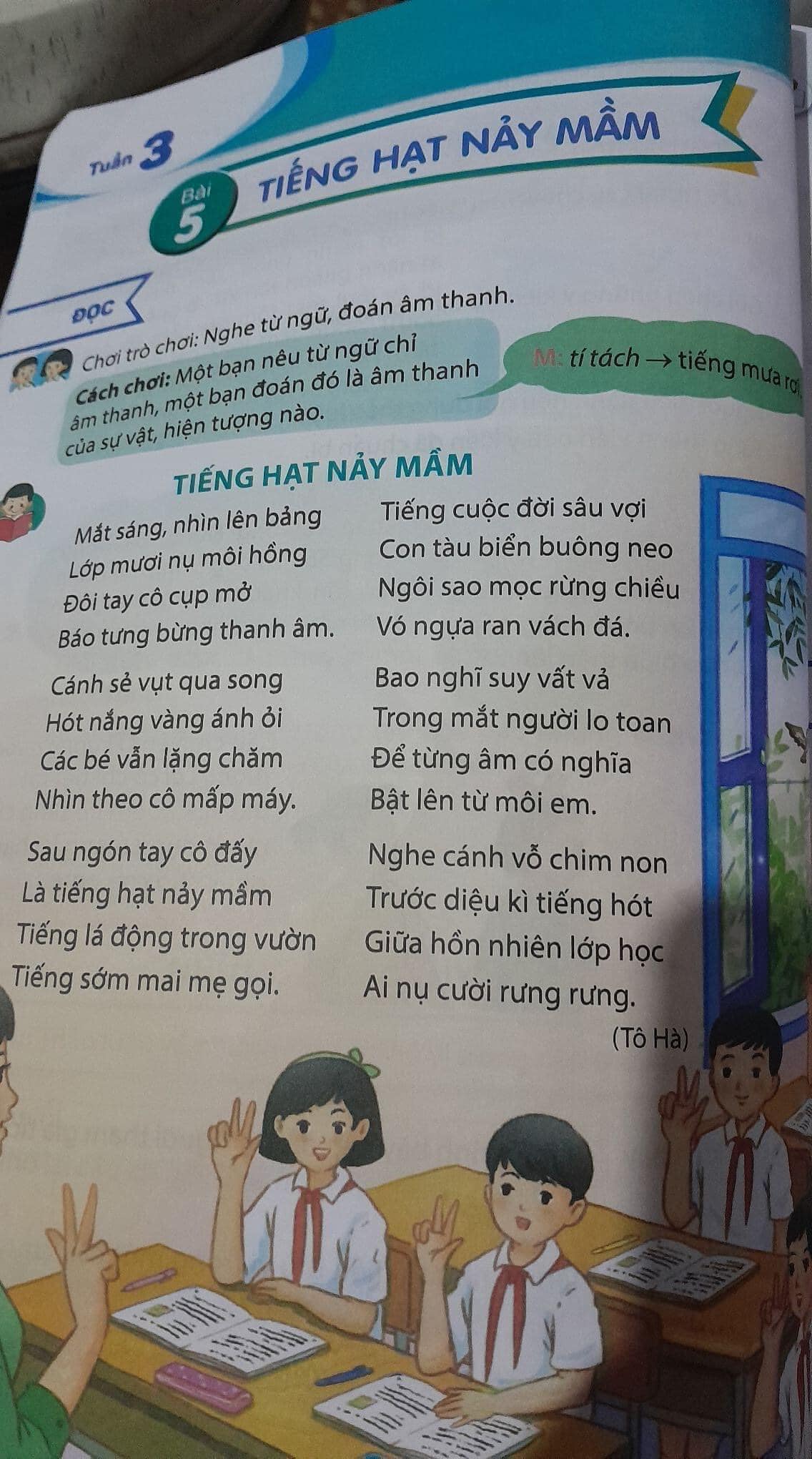 Tranh cãi bài thơ “Tiếng hạt nảy mầm” trong sách Tiếng Việt lớp 5: “Khen chê trái chiều là hết sức bình thường”- Ảnh 1.