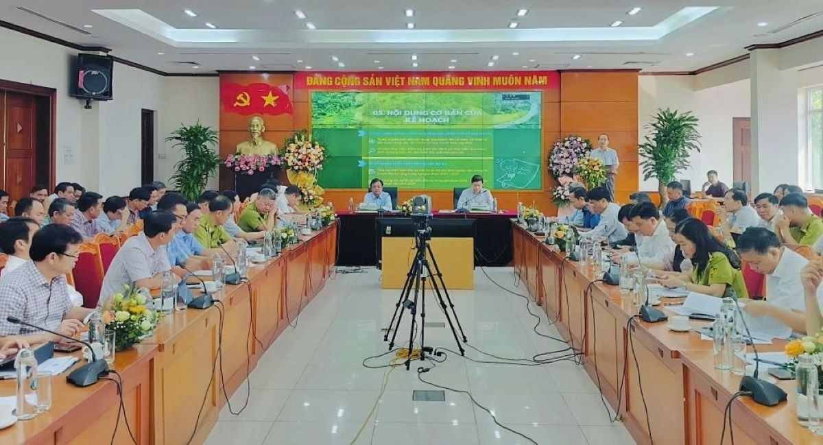 Hội nghị công bố Quyết định phê duyệt Quy hoạch lâm nghiệp quốc gia thời kỳ 2021-2030.