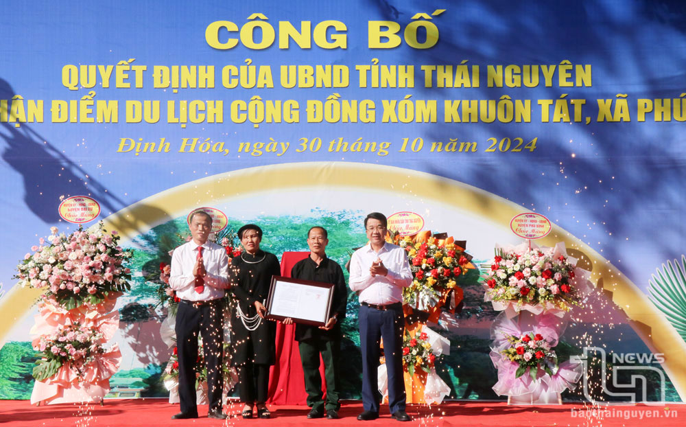 cong bo diem du lich cong dong xom khuon tat huyen dinh hoa thai nguyen hinh 1