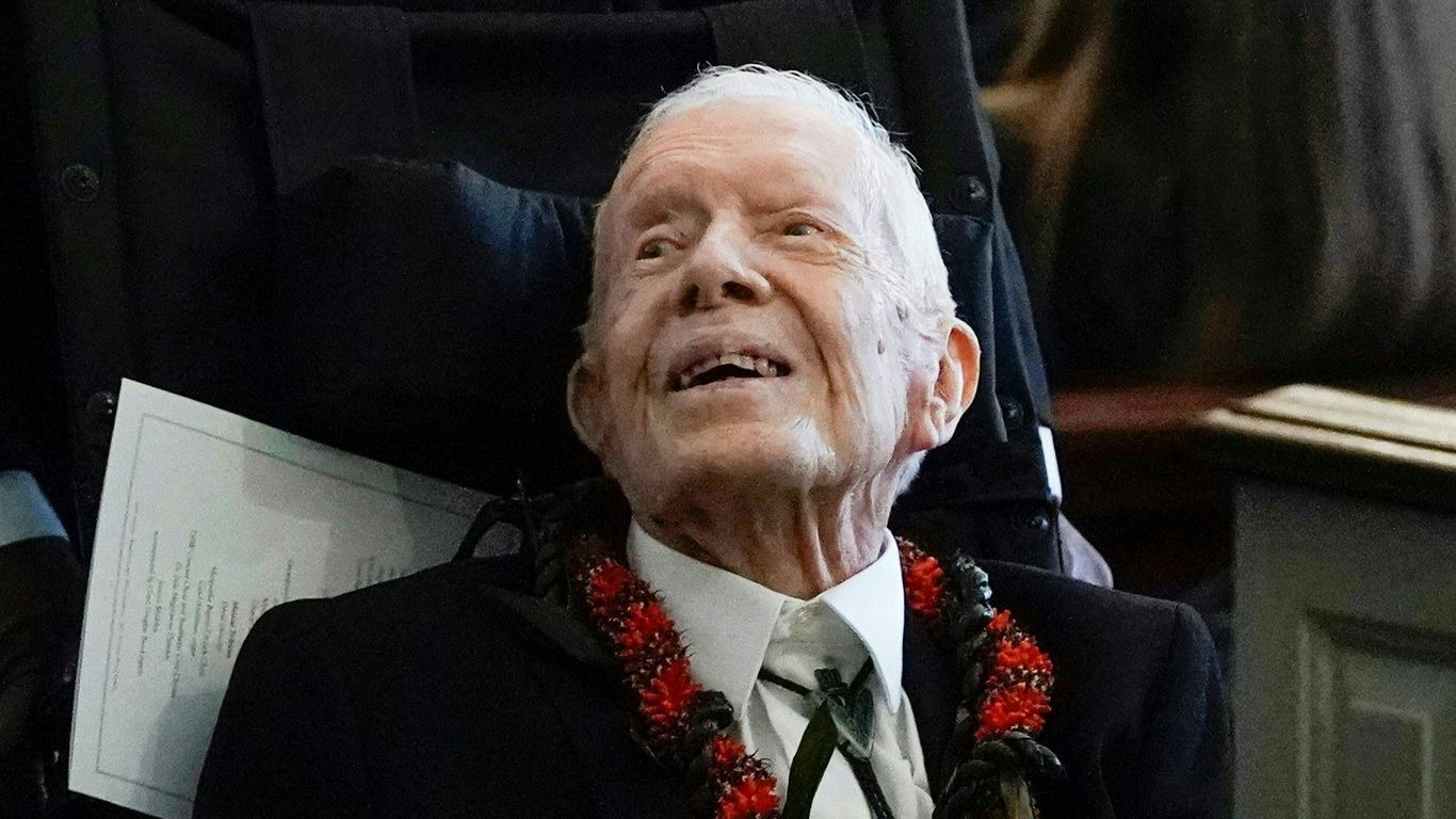 100yearold former President Jimmy Carter votes, fulfilling his wish