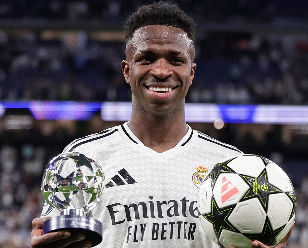 Vinicius ghi cú hat-trick tuyệt vời cho Real Madrid, xứng đáng đoạt Quả bóng vàng