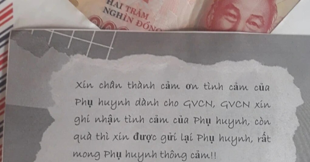 Danh sách một năm 6 ngày lễ thầy cô: Quỹ phụ huynh nặng... phong bì - 2