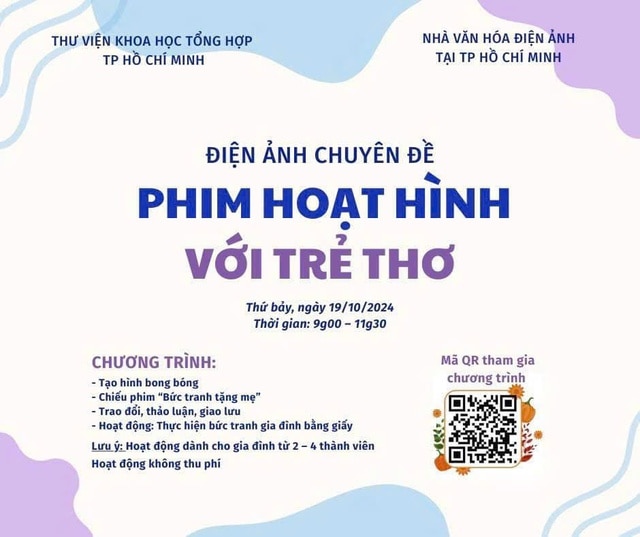 Điện ảnh chuyên đề "Phim hoạt hình với trẻ thơ" giới thiệu phim "Bức thư của Mẹ"  - Ảnh 1.