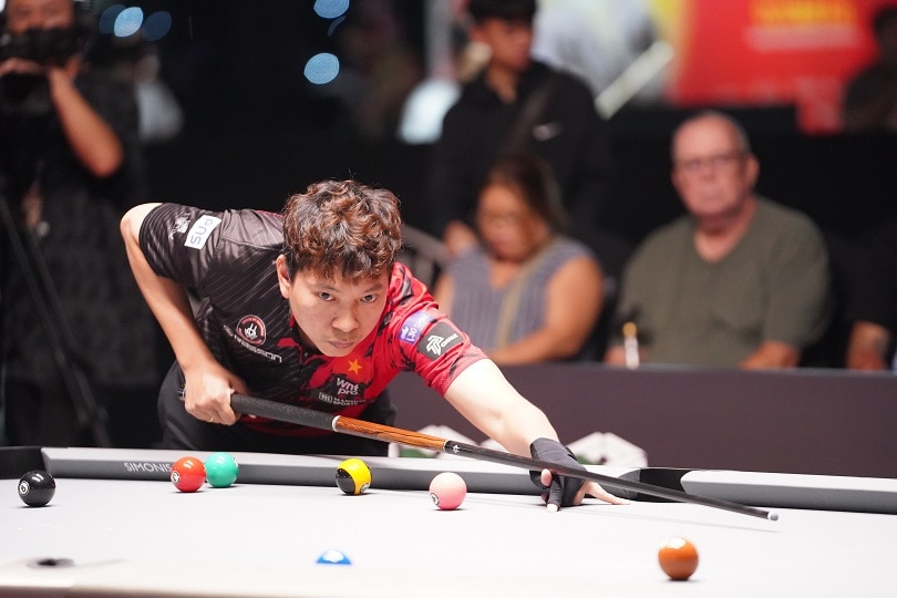 Duong Quoc Hoang breathes easy in round 64 of Hanoi Open Pool 2024