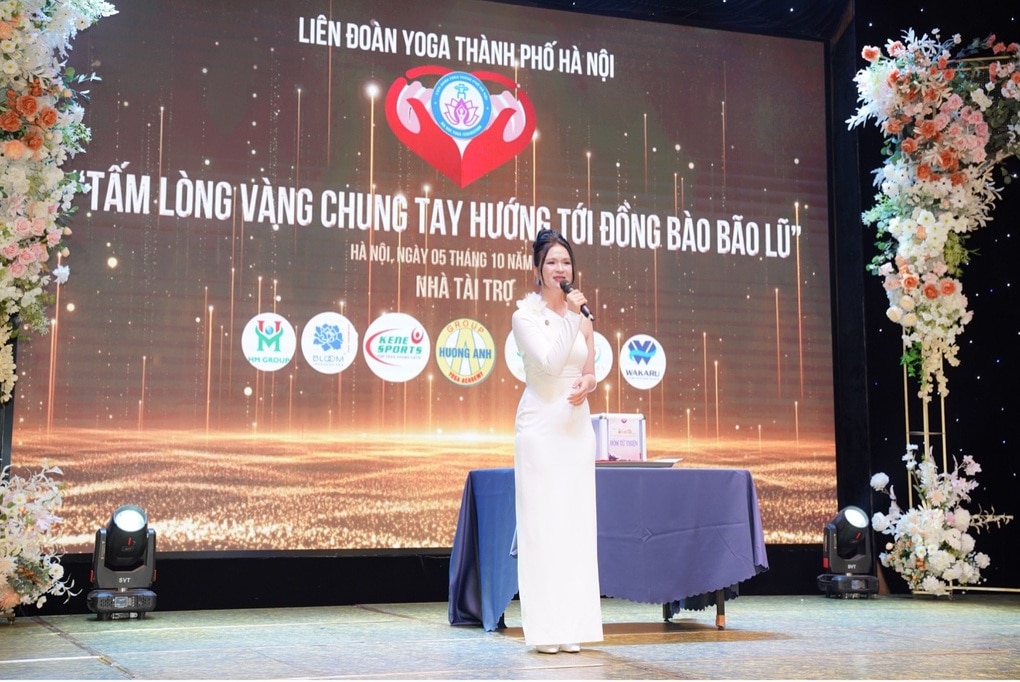 Festival Yoga Thu Hà Nội 2024 - Chung tay hướng về đồng bào vùng bão lũ - 1