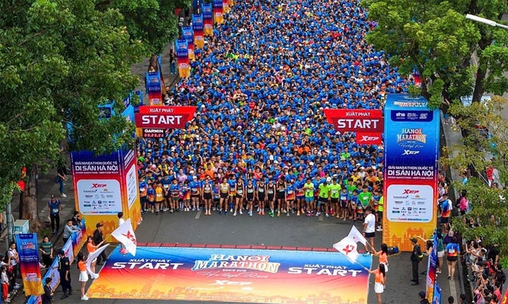 Hơn 18.000 vận động viên đến từ 55 quốc gia đã sẵn sàng tham gia giải Marathon Di sản Hà Nội diễn ra ngày 3/11.