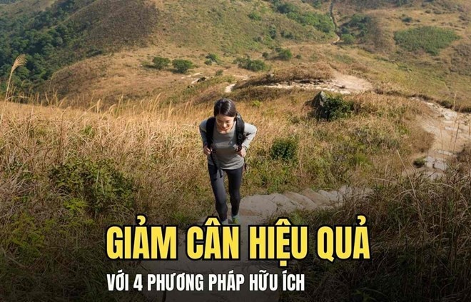 4 phương pháp hữu ích giúp giảm cân hiệu quả. 