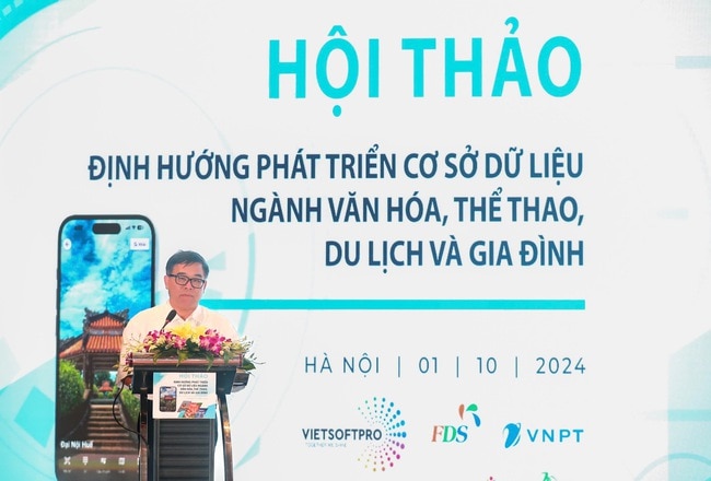 Hà Nội nỗ lực xây dựng cơ sở dữ liệu trong ngành văn hóa và thể thao  - Ảnh 1.