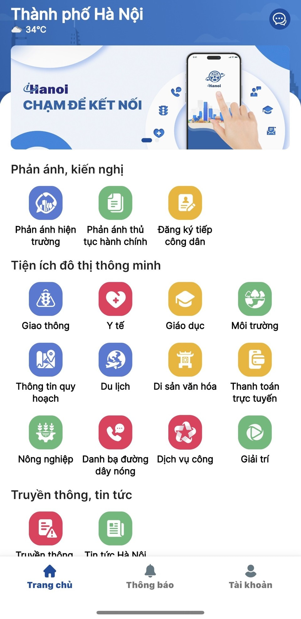 Hà Nội triển khai mở rộng nền tảng “Công dân Thủ đô số”