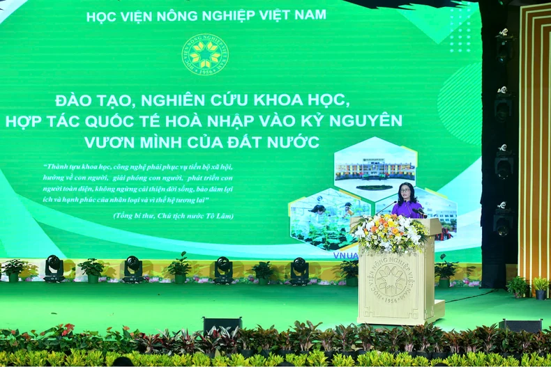 Học viện Nông nghiệp Việt Nam phấn đấu là cơ sở giáo dục đại học có uy tín cao trong khu vực và thế giới ảnh 1