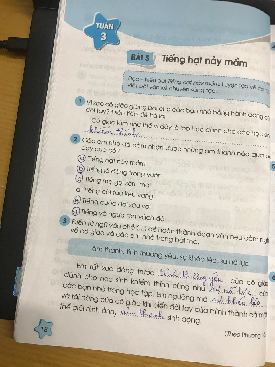 Tranh cãi bài thơ “Tiếng hạt nảy mầm” trong sách Tiếng Việt lớp 5: “Khen chê trái chiều là hết sức bình thường”- Ảnh 2.