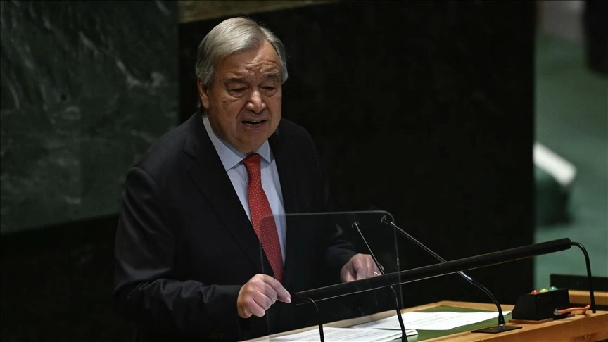 Tổng thư ký Liên hợp quốc Antonio Guterres “vẫn rất lo ngại về những hậu quả nhân đạo của các sự kiện đang diễn ra ở Lebanon. (Nguồn: Anadolu Ajansi)