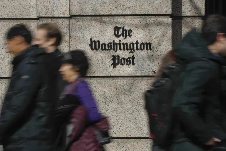 Trụ sở của báo Washington Post. (Nguồn: AP)