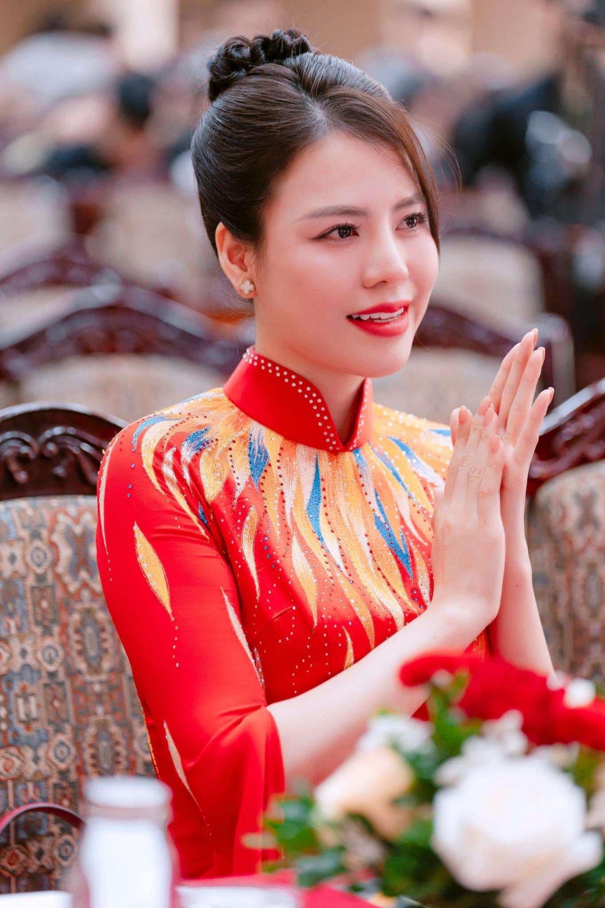 ntk thoa tran lam co van cuoc thi hoa hau ao dai di san viet nam hinh anh 1