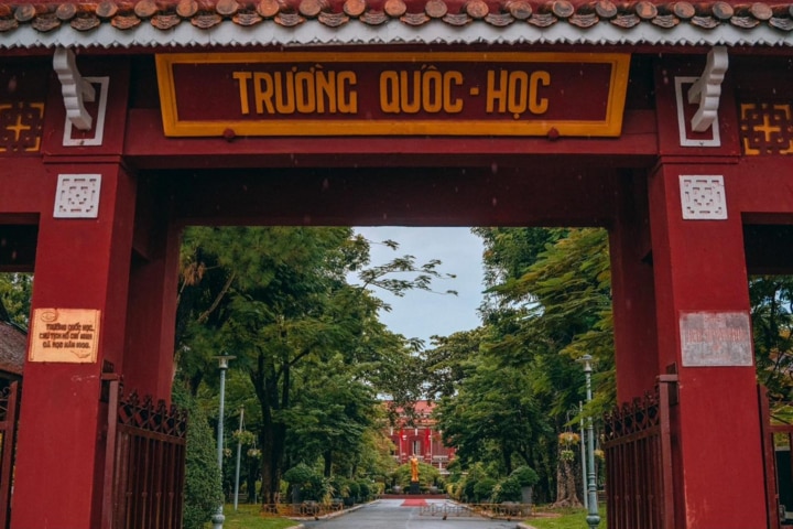 Trường THPT chuyên Quốc Học Huế. (Ảnh: Nhà trường)