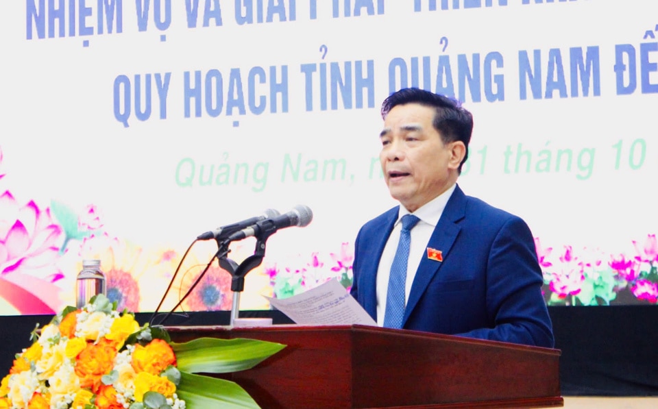 Chủ tịch UBND tỉnh Quảng Nam Lê Văn Dũng khẳng định chính quyền và người dân rất kỳ vọng vào quy hoạch lần này. Do đó, tỉnh sẽ quyết tâm thực hiện một cách có trọng tâm, thực chất và hiệu quả.