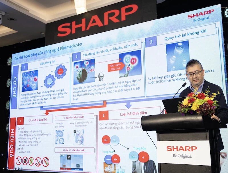 Sharp Việt Nam công bố các kết quả nghiên cứu