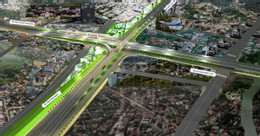 Pemandangan persimpangan 3 Jalan Lingkar Van Dong 2 di masa depan 1699503847982421967270.webp