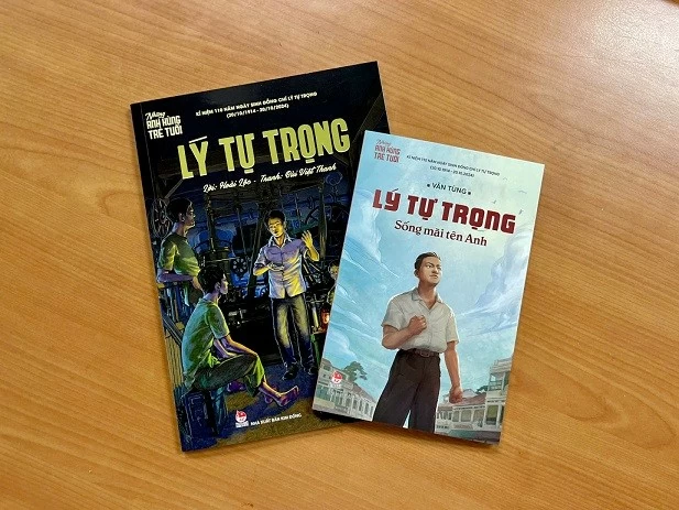 Kỉ niệm 110 năm ngày sinh Lý Tự Trọng: Tái bản hai cuốn sách viết về người đoàn viên thanh niên cộng sản đầu tiên