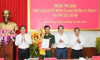 Bổ nhiệm Trưởng Ban Nội chính Tỉnh ủy Hậu Giang