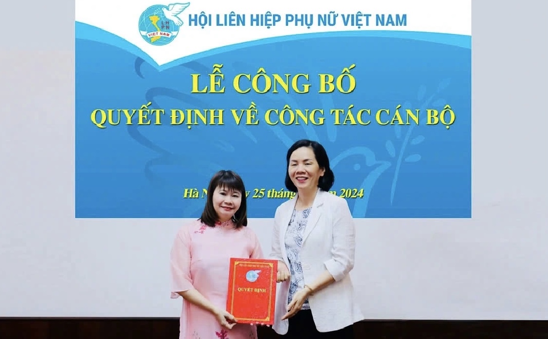 tong bien tap bao phu nu viet nam duoc dieu dong bo nhiem giu chuc truong ban ho tro phu nu phat trien kinh te hoi lhpn viet nam hinh 1