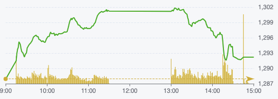 VN-Index vụt mất mốc 1.300 điểm trong phiên chiều- Ảnh 1.