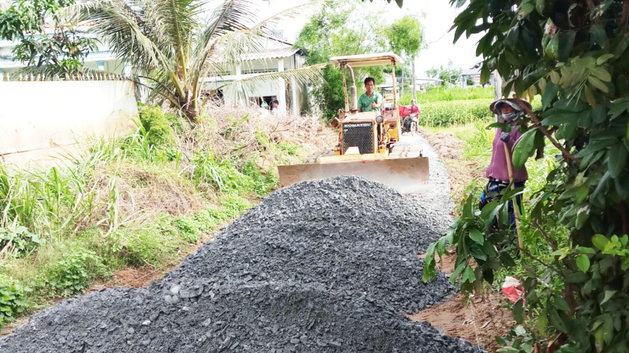 Trà Vinh: Vận động, tuyên truyền tốt trong đầu tư các công trình hạ tầng vùng dân tộc thiểu số tại huyện Cầu Ngang - Ảnh 1.