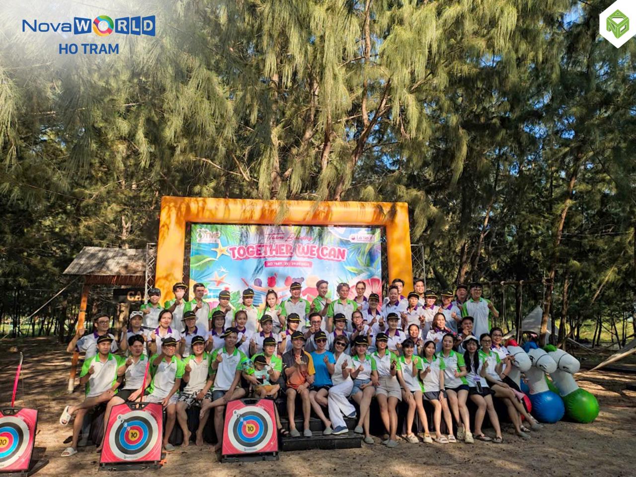 Novaworld Ho Tram thu hút các đoàn du khách lớn về du lịch M.I.C.E và team building