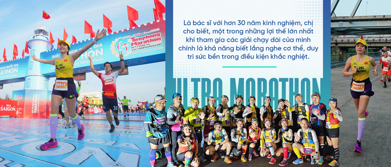 Nữ bác sĩ trở thành ultra marathon ở độ tuổi U60 và 2 bí quyết tạo kỳ tích