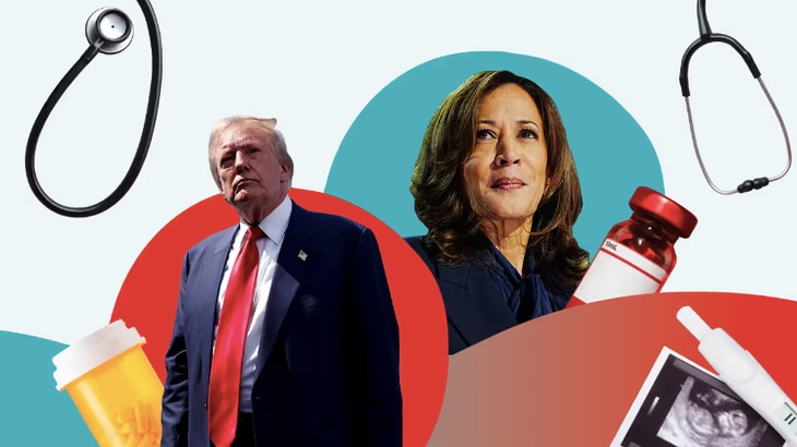 Phía ông Trump lên tiếng về hồ sơ sức khỏe của bà Kamala Harris