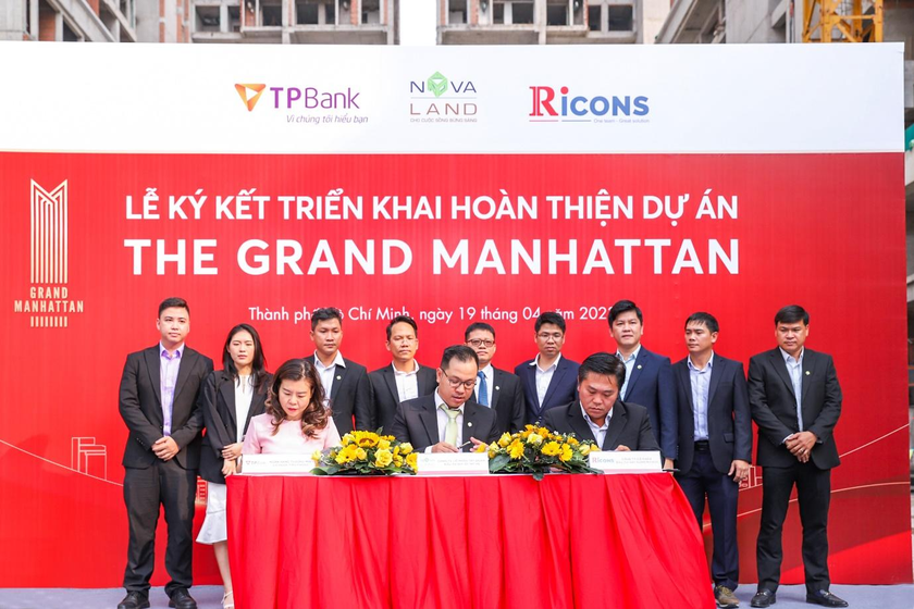 The Grand Manhattan tăng tốc thi công, bàn giao nhà quý IV/2024