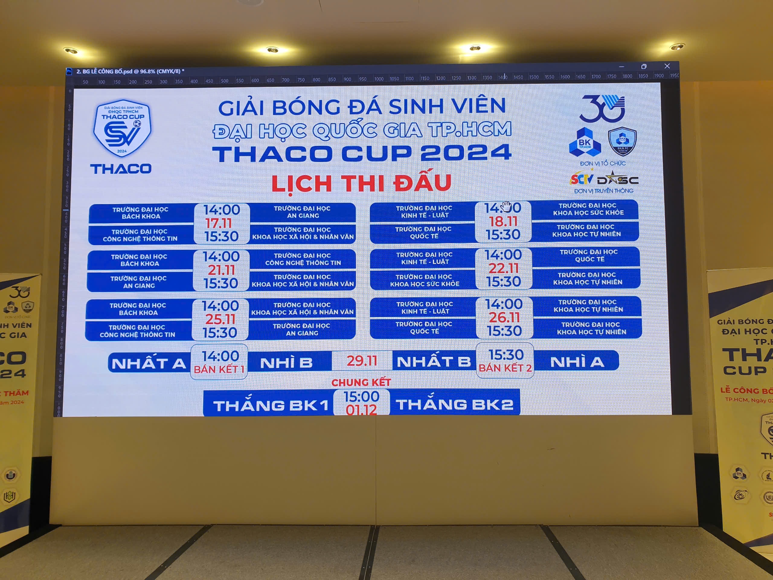 Hấp dẫn giải bóng đá sinh viên ĐH Quốc gia TP.HCM - THACO Cup 2024- Ảnh 4.