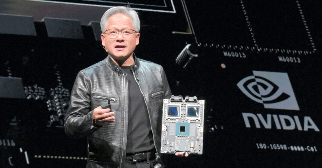 Nvidia 'soán ngôi' Intel trong chỉ số Dow Jones