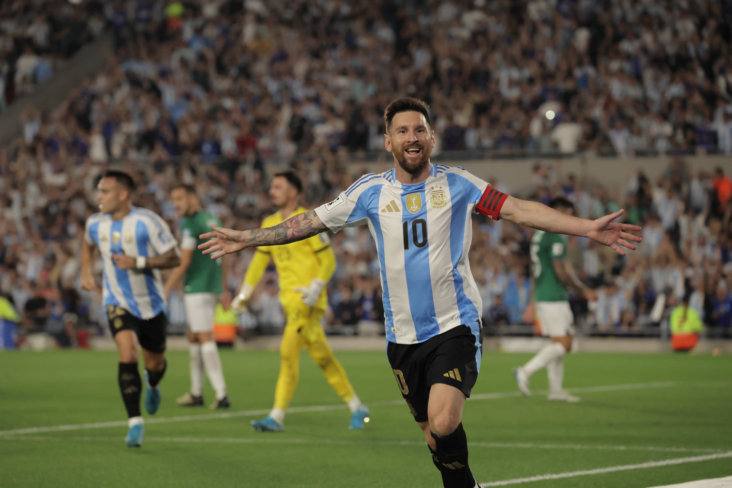 Messi trong lần trở lại đội tuyển Argentina gần đây đã ghi hat-trick ở trận thắng Bolivia tỷ số 6-0