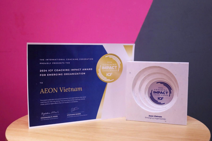 AEON Việt Nam giành giải thưởng ICF Coaching Impact Awards 2024.