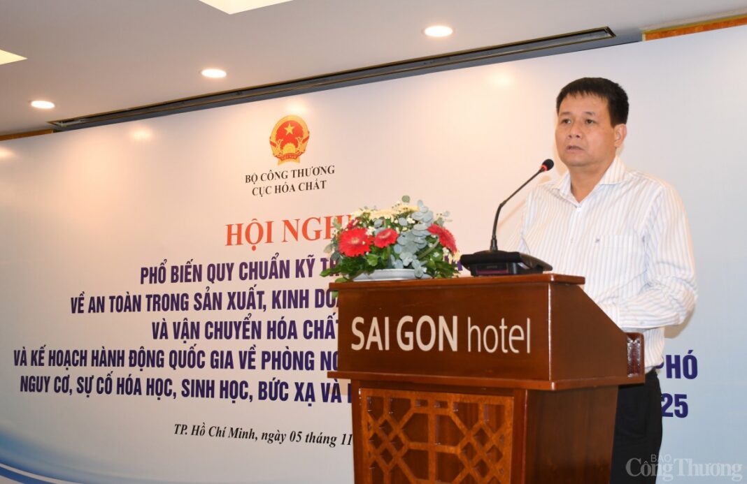 Phổ biến quy chuẩn sản xuất, kinh doanh hóa chất với cơ quan quản lý, doanh nghiệp