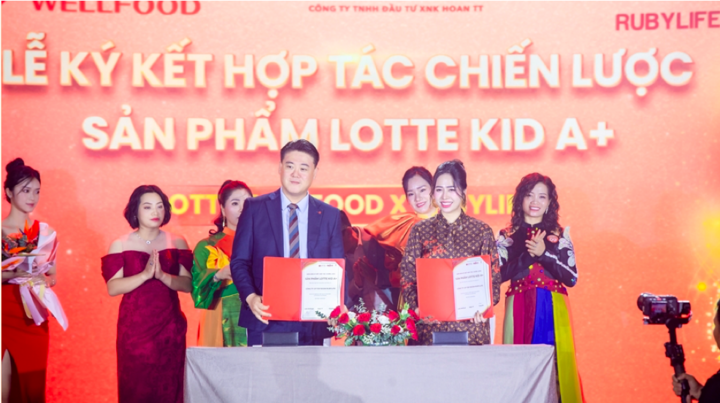 Ruby Life và Tập đoàn Lotte ký kết hợp tác chiến lược sản phẩm Lotte Kid A+ - 3