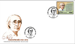 Issue of commemorative stamps for 100 male students of musician Phan Huynh Dieu.jpg