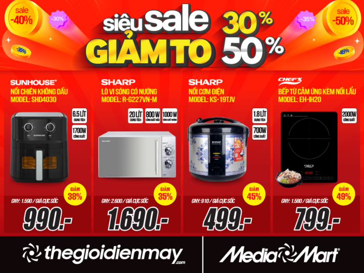 MediaMart Siêu sale đến 50%, cơ hội săn deal sốc độc quyền - 4