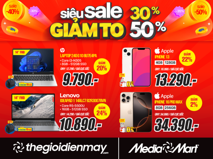 MediaMart Siêu sale đến 50%, cơ hội săn deal sốc độc quyền - 5