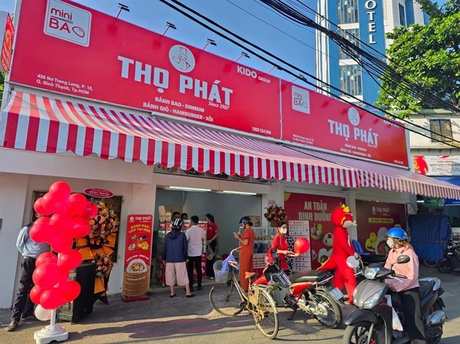 Cửa hàng miniBAO trên đường Nơ Trang Long – Bình Thạnh – TP. Hồ Chí Minh hút khách 