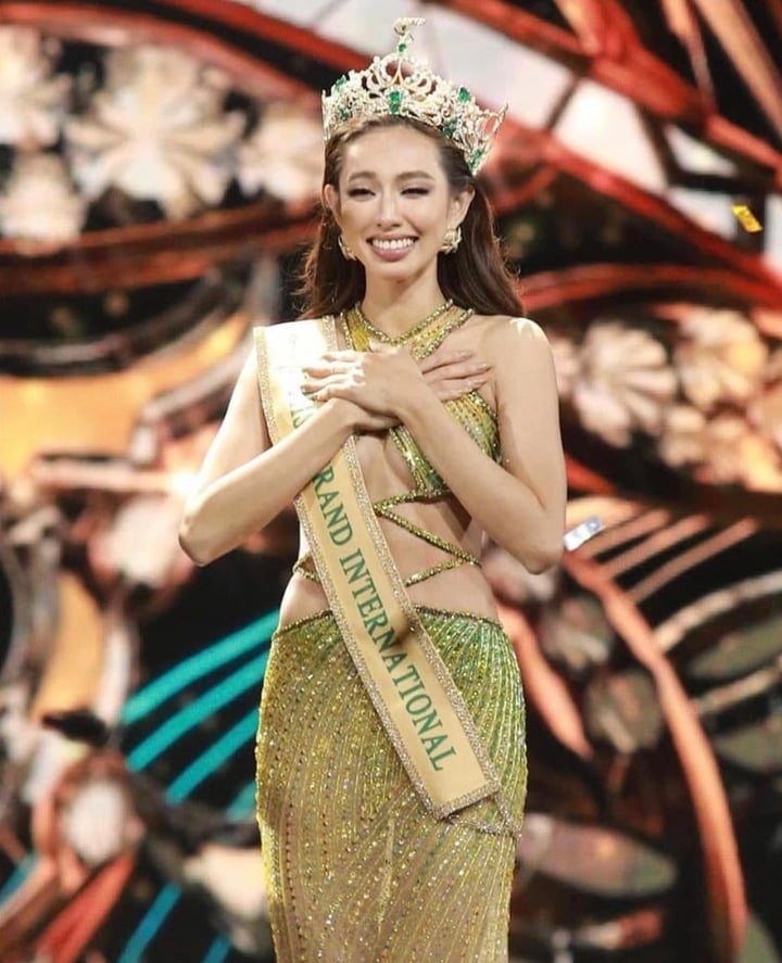 Thuỳ Tiên từng "gây bão" khi đăng quang Miss Grand International 2021.