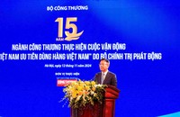 Phó Thủ tướng Lê Thành Long phát biểu tại chương trình.