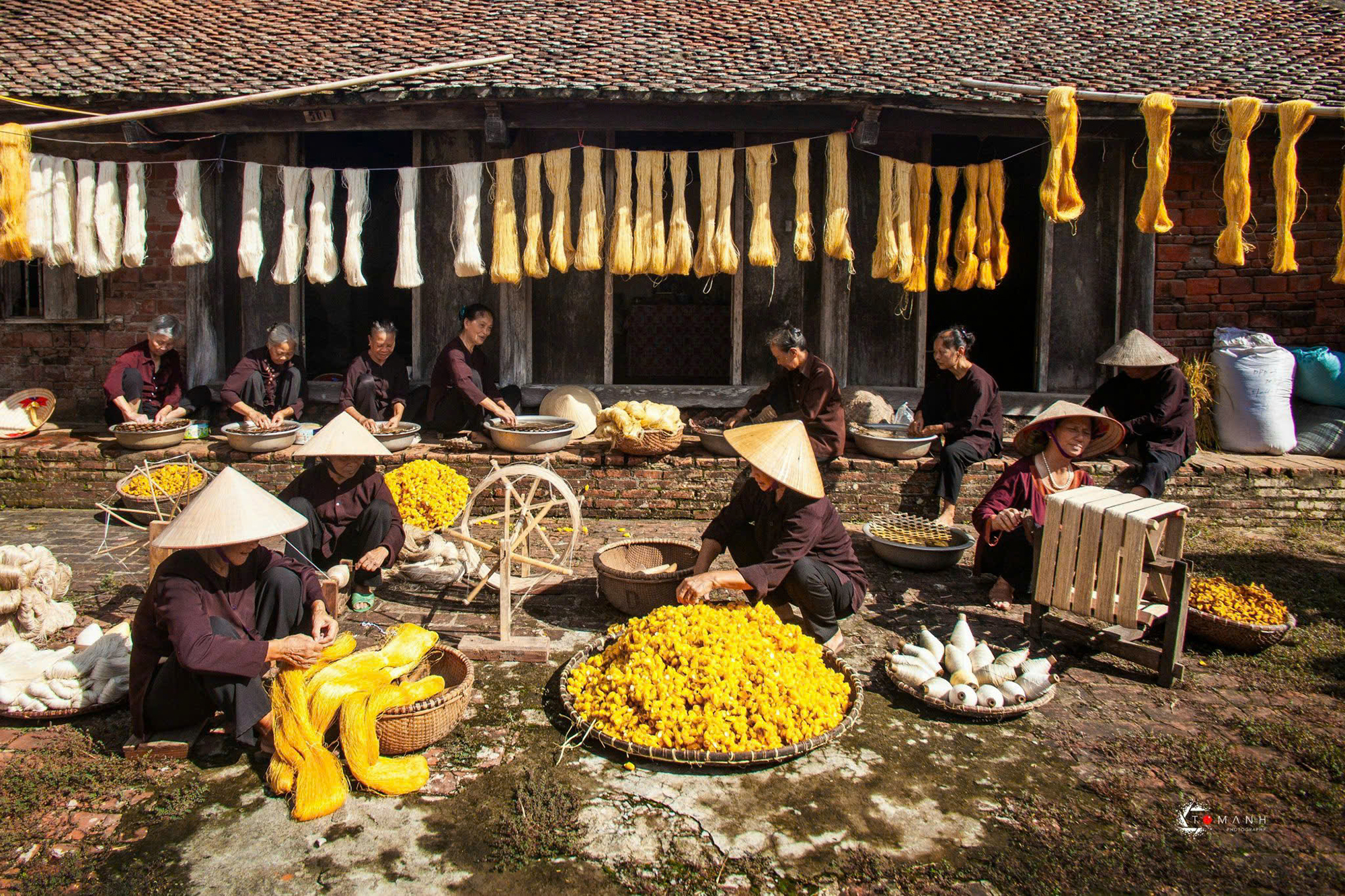 Làng nghề dệt đũi 400 năm tuổi ở quê lúa- Ảnh 3.